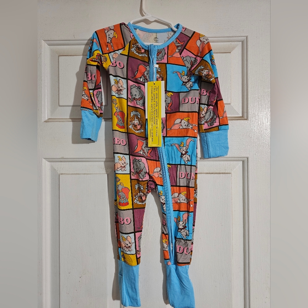 Playful Cartoon Kids Footie Pajamas